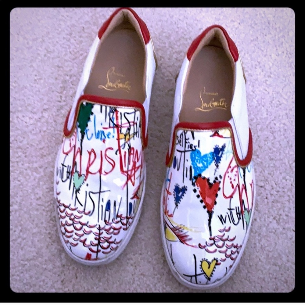 Authentic Christian louboutin sneakers 36